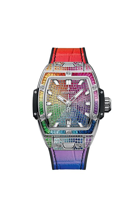 hublot spirit of big bang sapphire rainbow|32mm spirit of big bang.